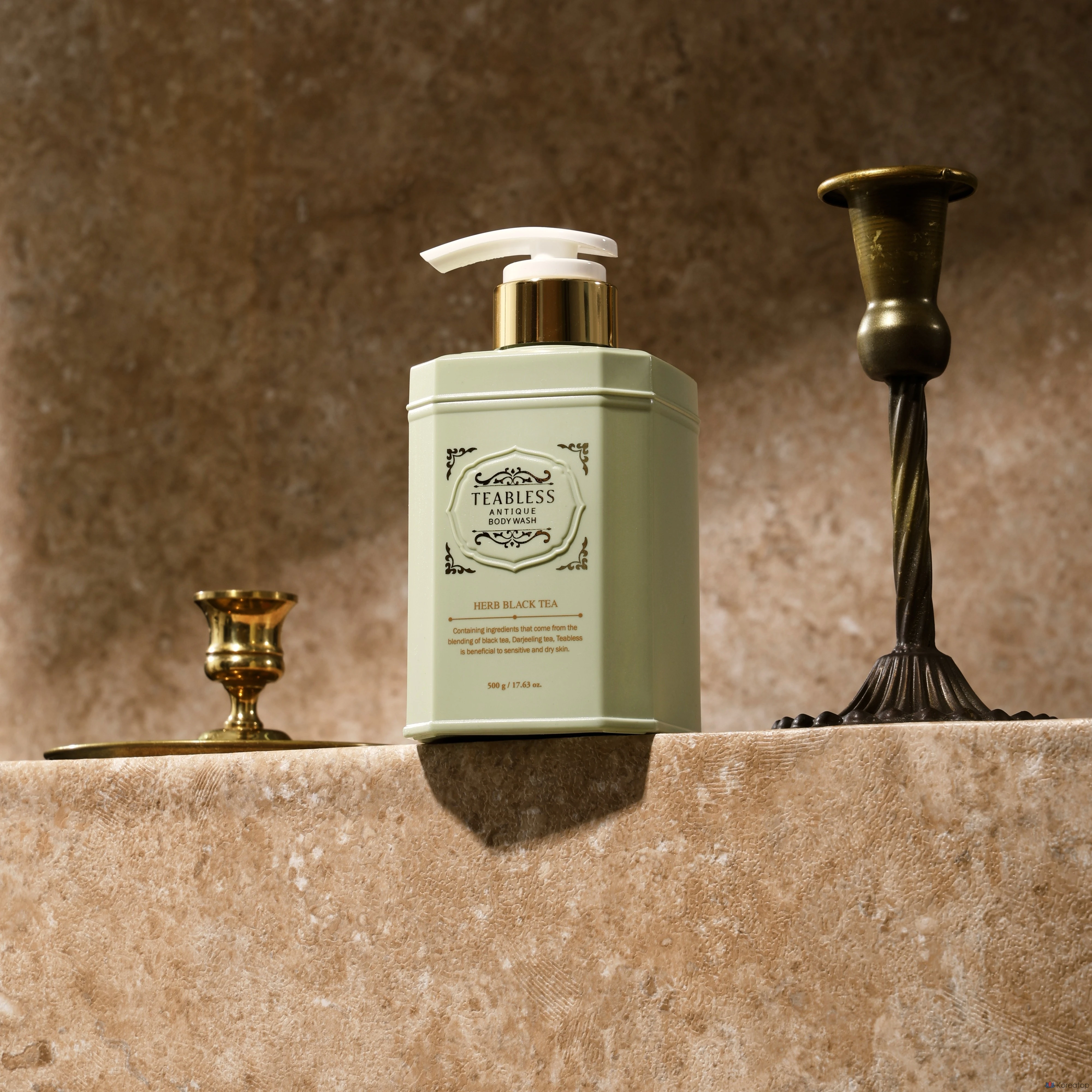 Гель для душа TEABLESS Antique Body Wash Herbal Black Tea, 500 г, 1 шт.