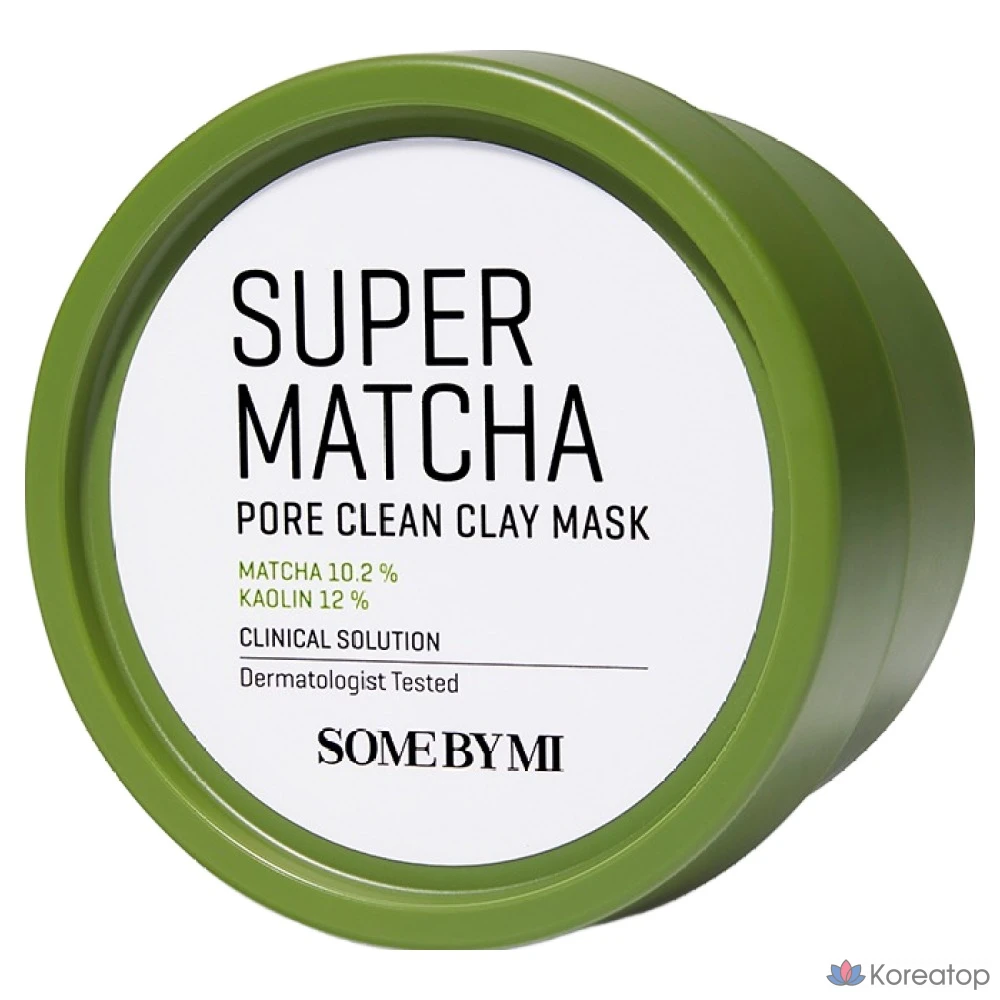 Очищающая глиняная маска Some By Mi Super Matcha Pore Clean Clay Mask, 100 г, 1 шт.