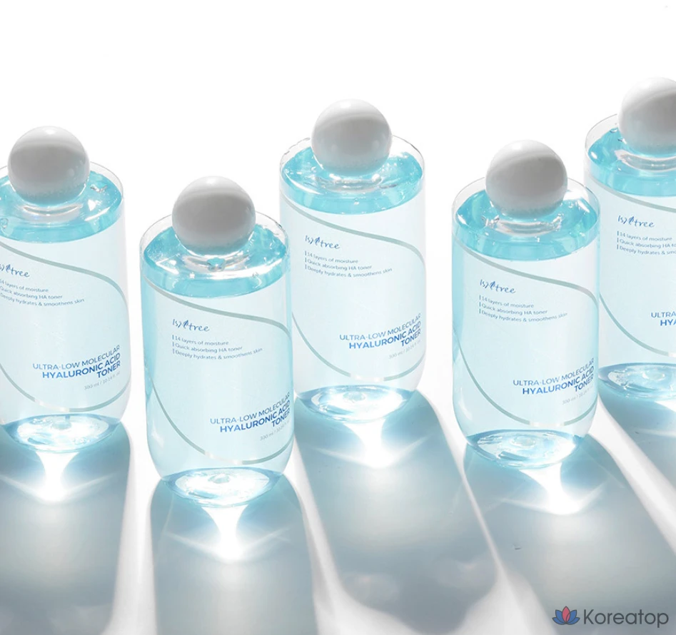 Тонер IsNtree Ultra-Low Molecular Hyaluronic Acid Toner, 300 мл, 1 шт.