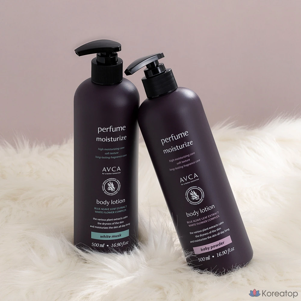 Лосьон для тела AVCA Perfume Body Lotion Baby Powder, 1 л, 1 шт.