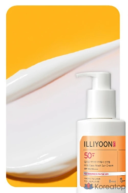 Солнцезащитный крем ILLIYOON Low Irritation Easy Wash Sun Cream SPF50+ PA++++, 150 мл, 1 шт.