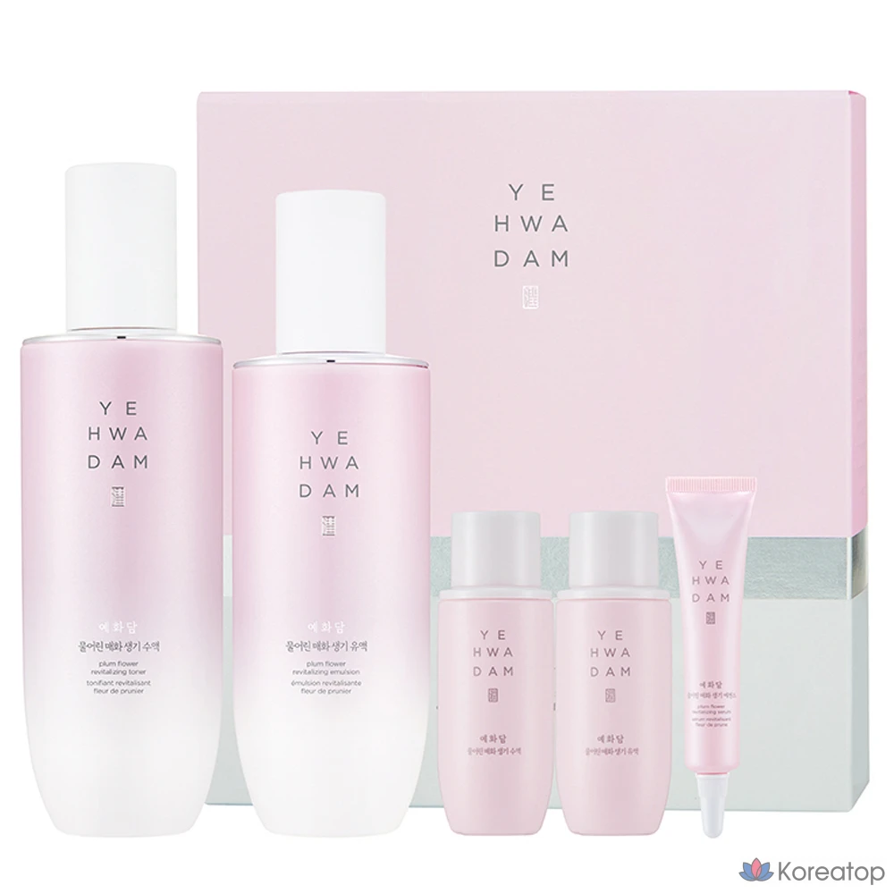 Набор для ухода The Face Shop Yehwadam Plum Blossom Vitality 2-piece Set, 1 шт.