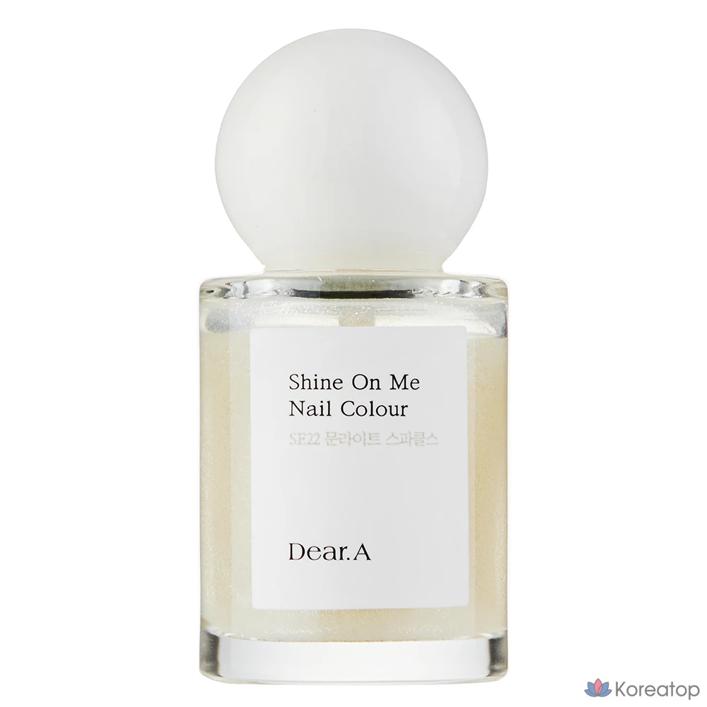 Лак для ногтей Dear.A Shine On Me Nail, оттенок SE22 Moonlight Sparkles, 11 мл, 1 шт.