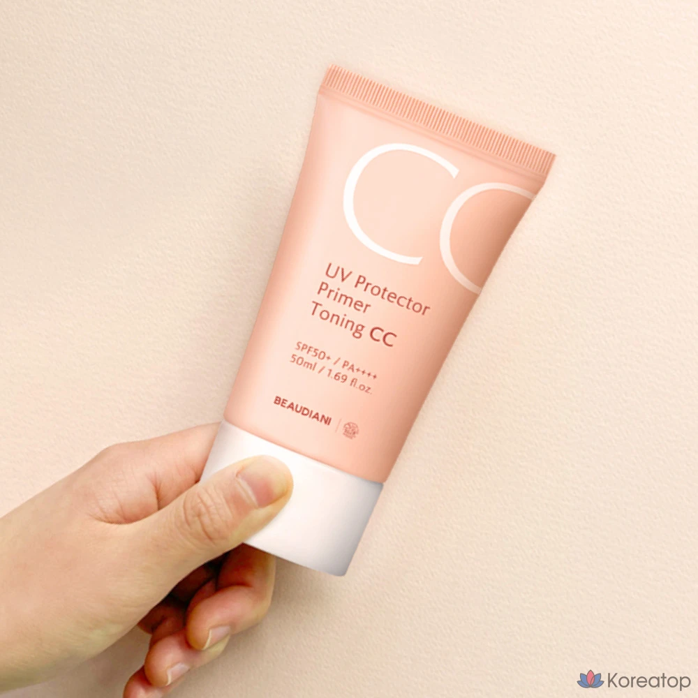 Солнцезащитный крем Beaudiani UV Protector Primer Toning CC Cream SPF50+ PA++++, 50 мл, 1 шт.