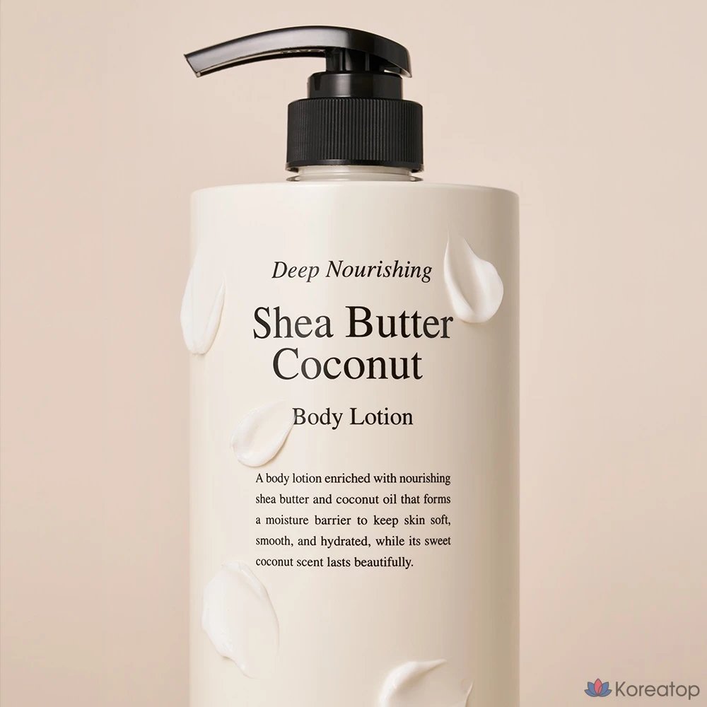 Лосьон для тела AVCA Deep Nourishing Body Lotion Shea Butter & Coconut, 1 л, 1 шт.