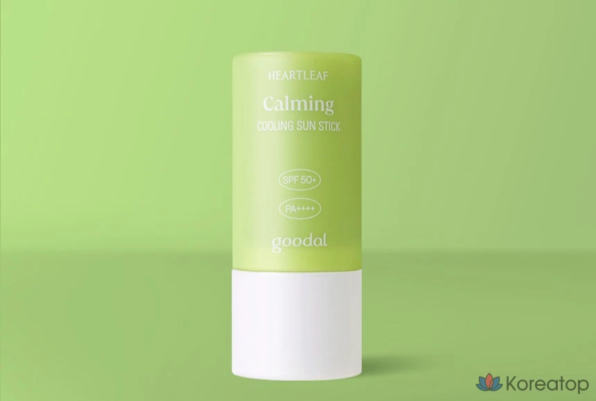 Солнцезащитный стик Goodal Mild Green Tangerine Cica Cooling Sun Stick SPF50+ PA++++, 19 г, 1 шт.