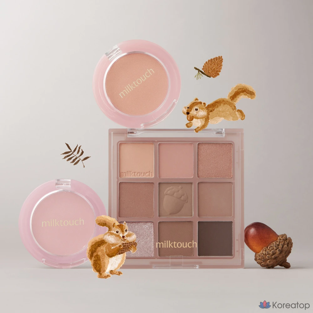 Тени для век Milk Touch Tone On Shadow Palette, оттенок 03 My Favorite Autumn, 1 шт., фото 4
