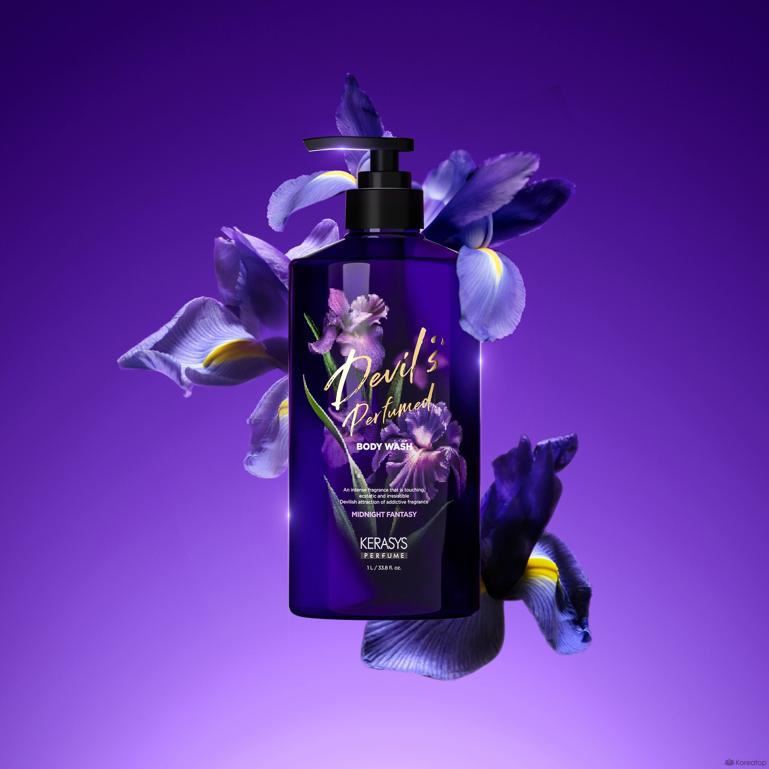 Гель для душа KeraSys Devil's Perfume Bodywash Midnight Fantasy, 1 л, 1 шт.