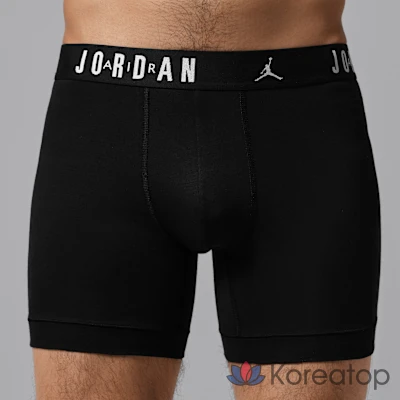 Трусы-боксеры мужские Jordan Dri-FIT Flight Cotton Boxer Briefs, 3 шт., фото 2