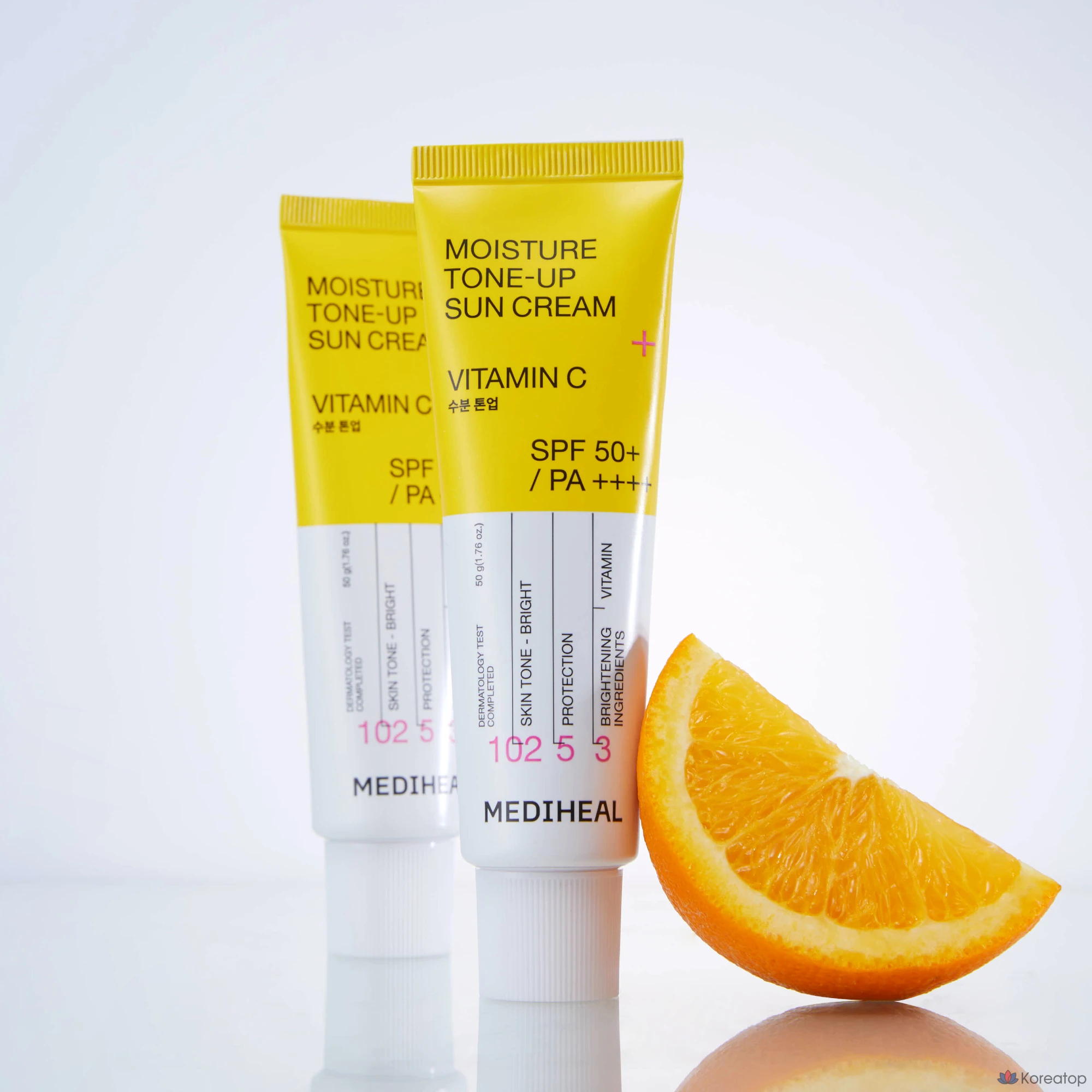 Солнцезащитный крем MEDIHEAL Moisture Tone Up Sun Cream SPF50+ PA++++, 50 мл, 1 шт.