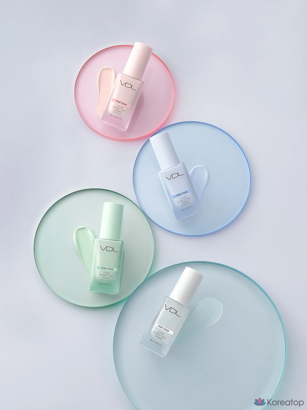 Праймер VDL Tone Stain Color Correcting Primer, оттенок Mint, 30 мл, 1 шт.