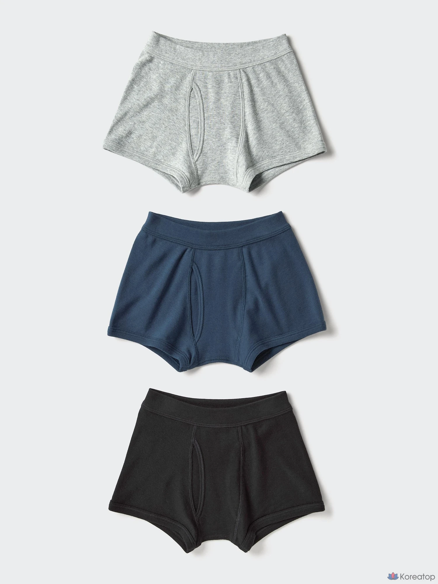 Трусы-боксеры для мальчиков Uniqlo Boxer Briefs, 3 шт.