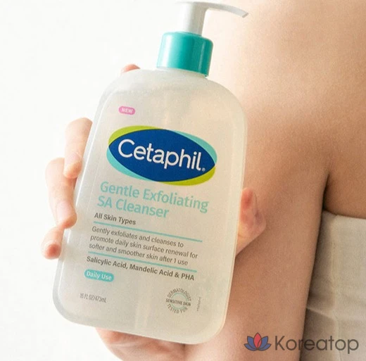 Очищающий гель для тела Cetaphil SA Body Wash, 473 мл, 1 шт.