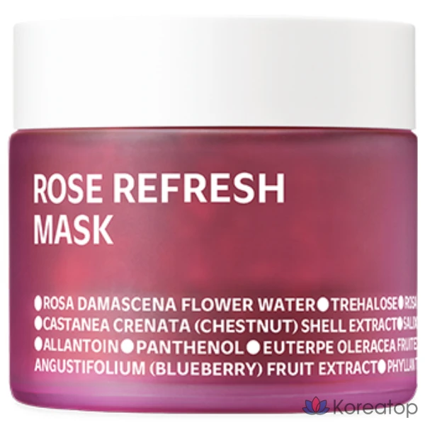 Тканевая маска для лица Isoi Rose Refresh Mask, 80 г, 1 шт.