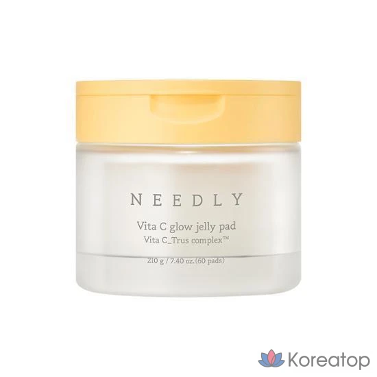 Пэды для лица Needly Vita C Glow Jelly Pad, 210 г, 60 шт.