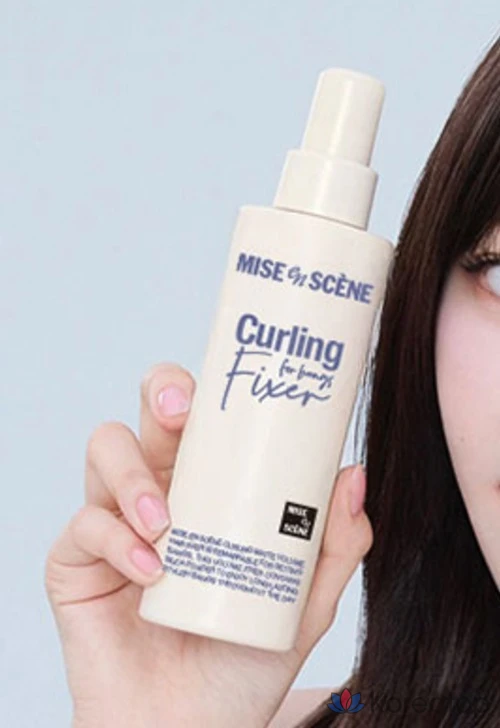 Стайлинг для волос Mise en Scene Curling Matt Volume Hair Fixer, 200 мл, 1 шт.