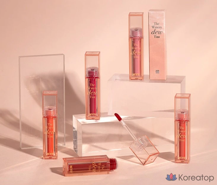 Тинт для губ MERZY The Watery Dew Lip Tint, оттенок WD4 Always Young, 4 г, 1 шт., фото 4