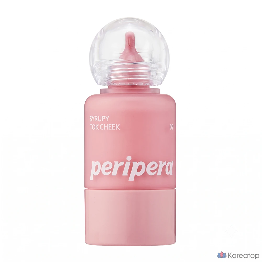 Тинт для губ Peripera Syrup Tok Cheek, оттенок 009 Milky Peach, 1 шт.
