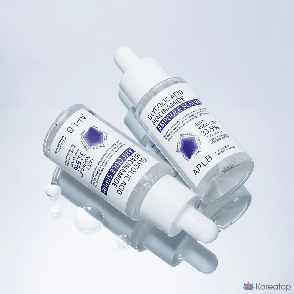Ампульная сыворотка APLB Glycolic Acid Niacinamide Ampoule Serum, 40 мл, 1 шт.