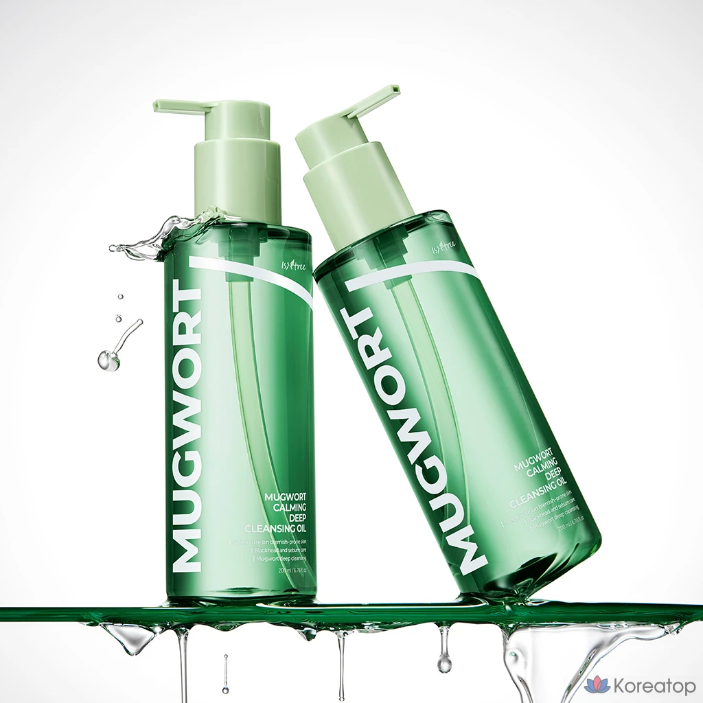 Гидрофильное масло IsNtree Mugwort Calming Deep Cleansing Oil, 200 мл, 1 шт.