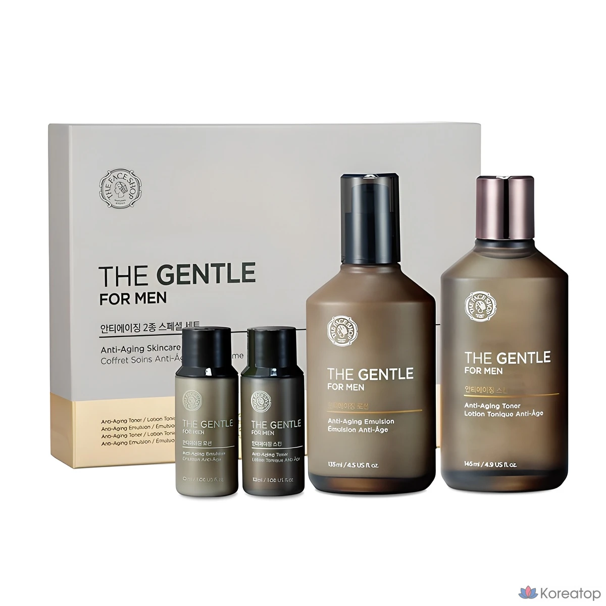 Набор для ухода The Face Shop The Gentle For Men Anti-Aging 2-piece Set, 1 шт.
