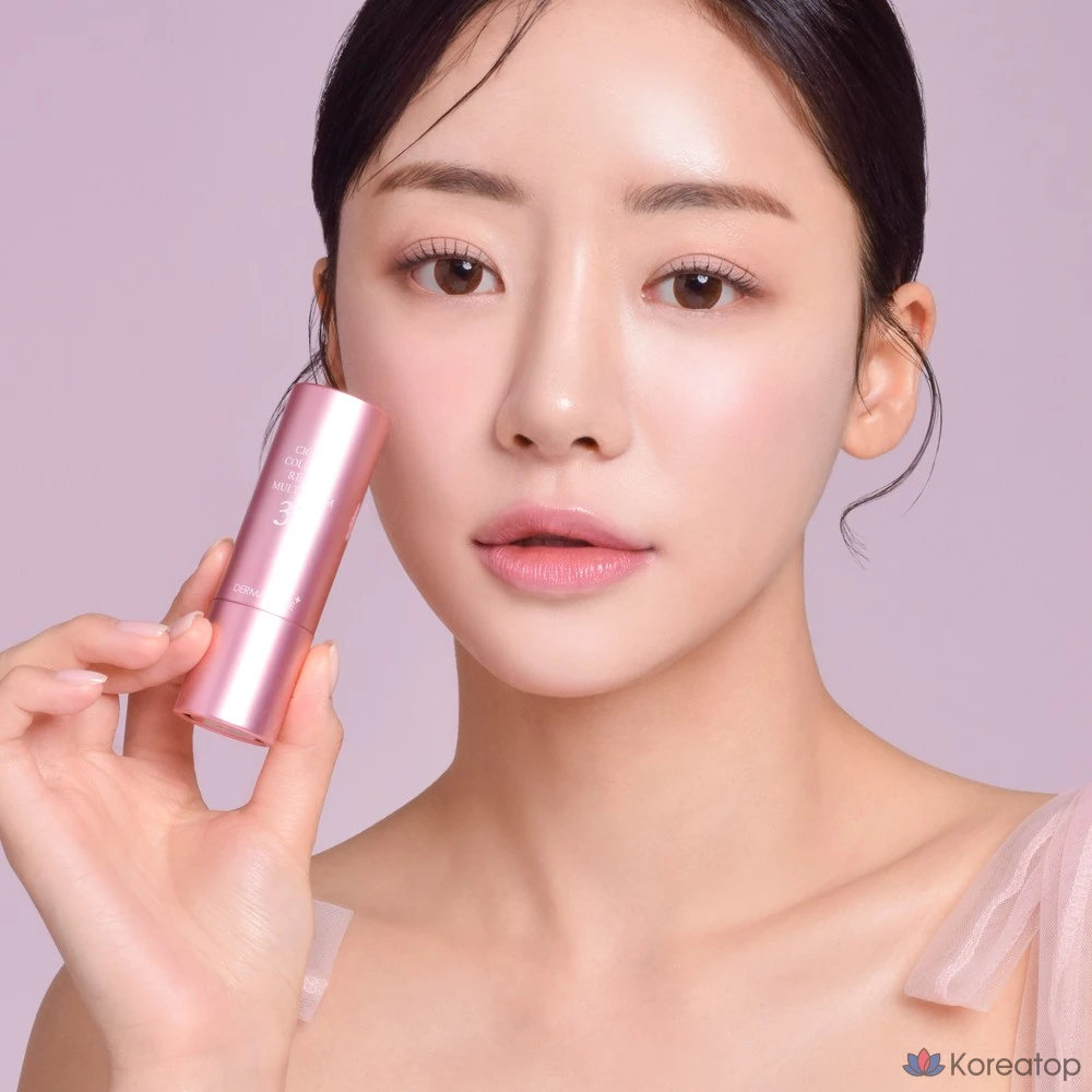 Тональный стик Dermashare Vegan Natural Cover Stick Foundation + Cica LV Collagen Repair Multi Balm, оттенок 21, 14 г + 11 г, 1 шт.