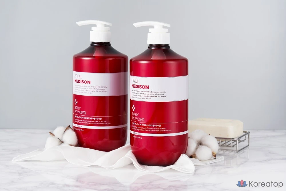 Гель для душа PAUL MEDISON Signature Body Wash Baby Powder, 1.077 л, 1 шт.