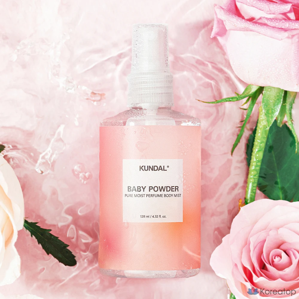 Боди-мист Kundal Pure Body Mist Baby Powder, 128 мл, 1 шт.