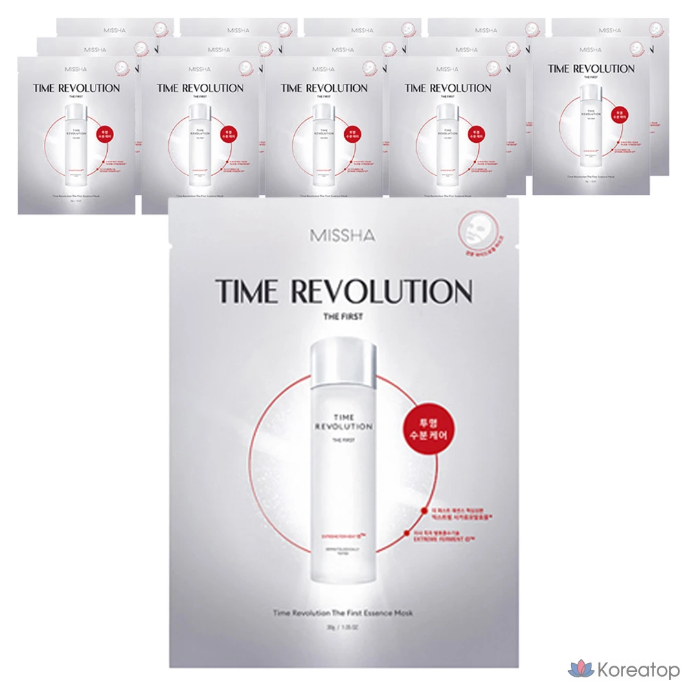 Тканевая маска для лица Missha Time Revolution The First Essence Mask, 30 г, 15 шт.