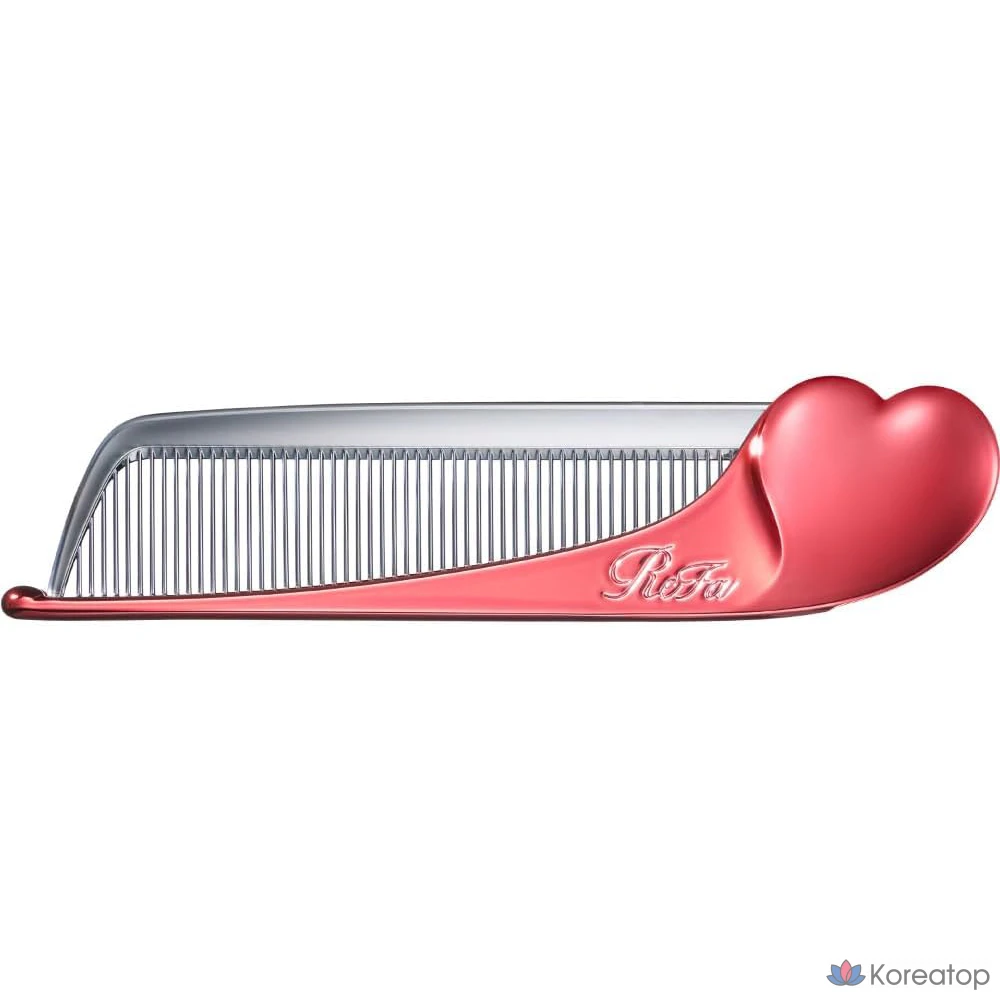 Расческа ReFa Heart Comb Ai, оттенок Shine Red, 1 шт.