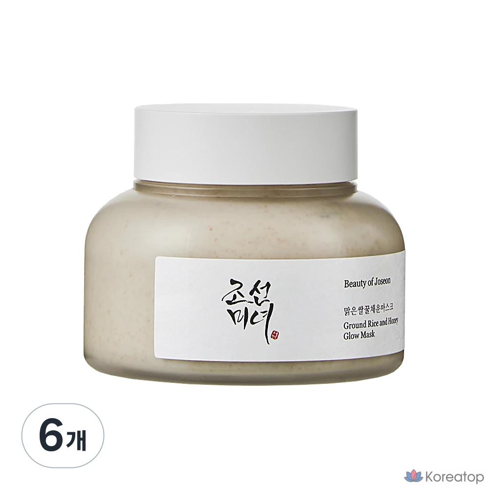 Тканевая маска для лица Beauty of Joseon Glow Deep Rice Honey Mask, 6 шт.