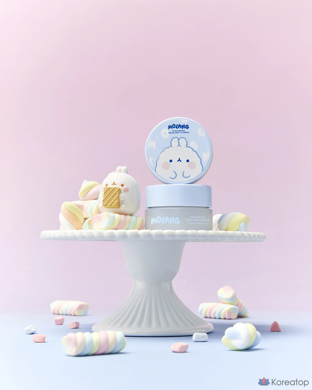 Крем The Face Shop Molang Edition Ultimate Hyaluronic Squalane 1% Cream, 50 мл, 1 шт.