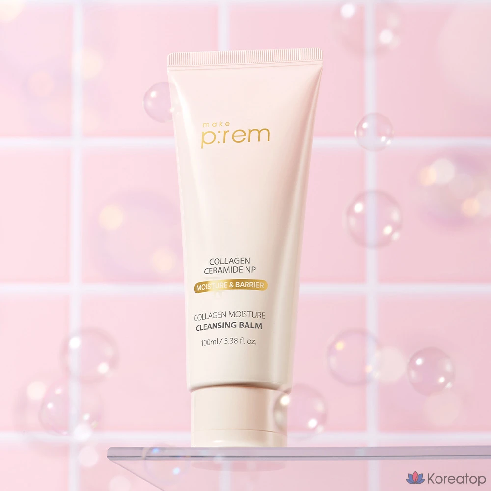 Очищающий бальзам MAKE P:REM Collagen Moisture Cleansing Balm, 100 мл, 1 шт.