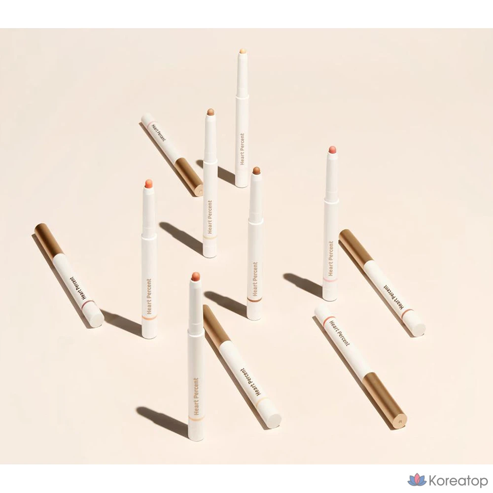 Карандаш для губ Heart Percent Dot On Mood Lip Pencil, оттенок 6 Rose Beige, 0.8 г, 1 шт.