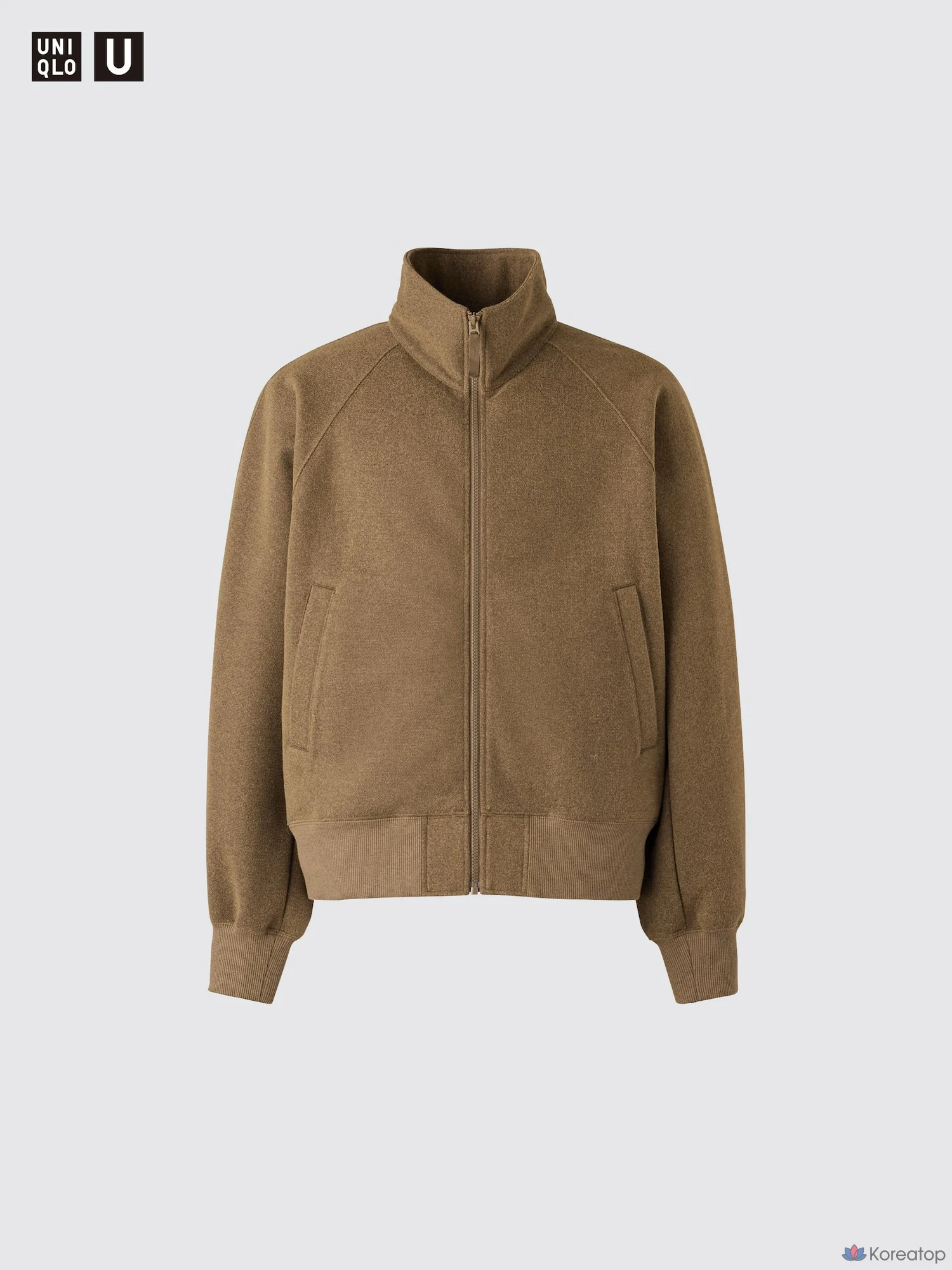 Блузон Uniqlo Brushed Full Zip Blouson