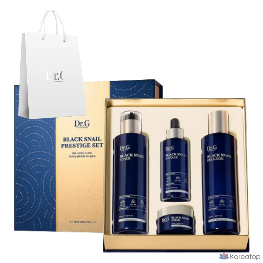 Набор для ухода Ohui Dr.G Black Snail Prestige 4-piece Set, 1 шт.