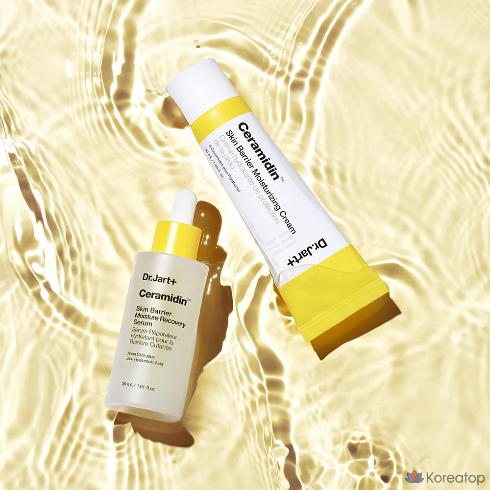 Набор для ухода Dr. Jart+ Ceramidin Skin Barrier Moisture Recovery Serum 2-piece Set, 1 шт.
