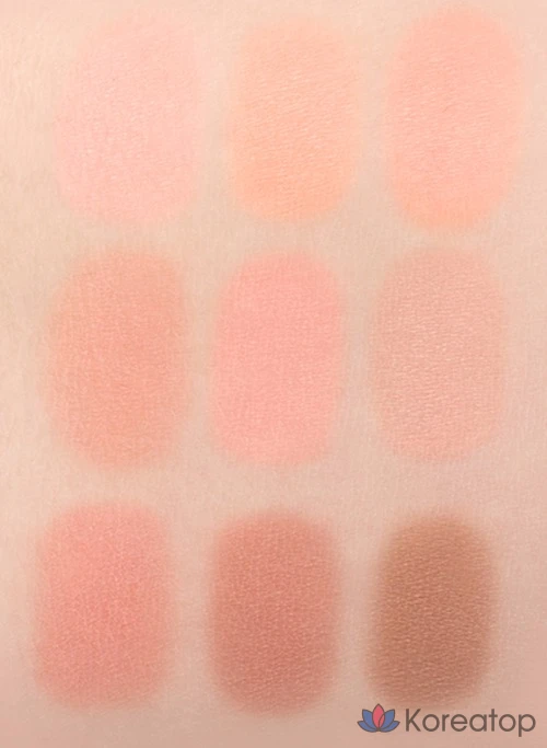 Палитра теней для век Dasique Shadow Palette, оттенок 32 Milky Apricot, 1 шт., фото 7