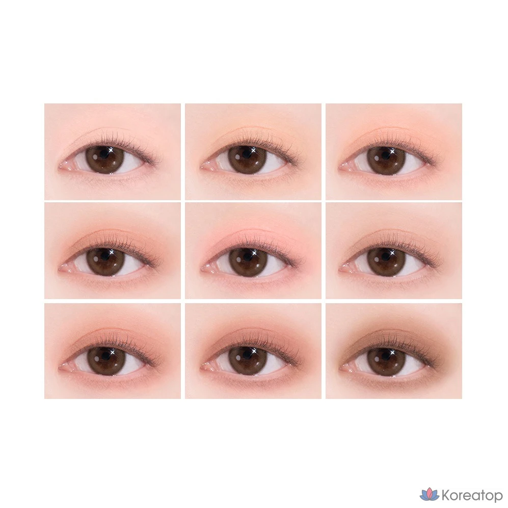 Палитра теней для век Dasique Shadow Palette, оттенок 32 Milky Apricot, 1 шт., фото 8