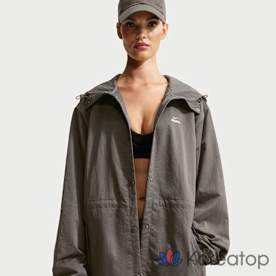 Парка женская Nike Skims Crunch Nylon Hooded Parka, фото 2