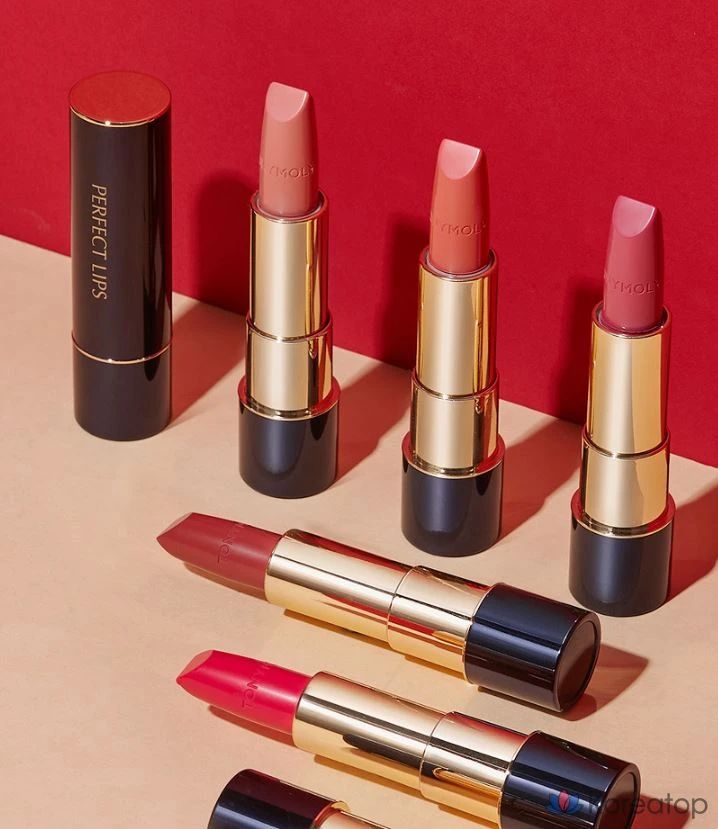 Помада для губ Tony Moly Perfect Lips Rouge Intense Lipstick, оттенок 07 Milky Pink, 1 шт., фото 4