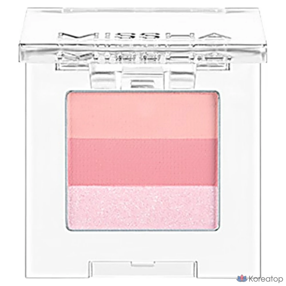 Тени для век Missha Triple Eye Shadow #21 Berry Berry King, 1 шт.