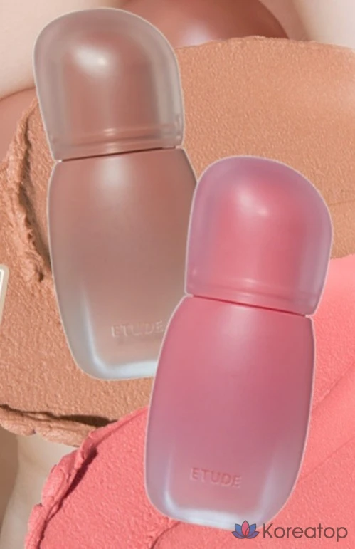 Тинт для губ Etude House Fixing Lip Tint, оттенок 12 Caramel Mousse, 1 шт., фото 4