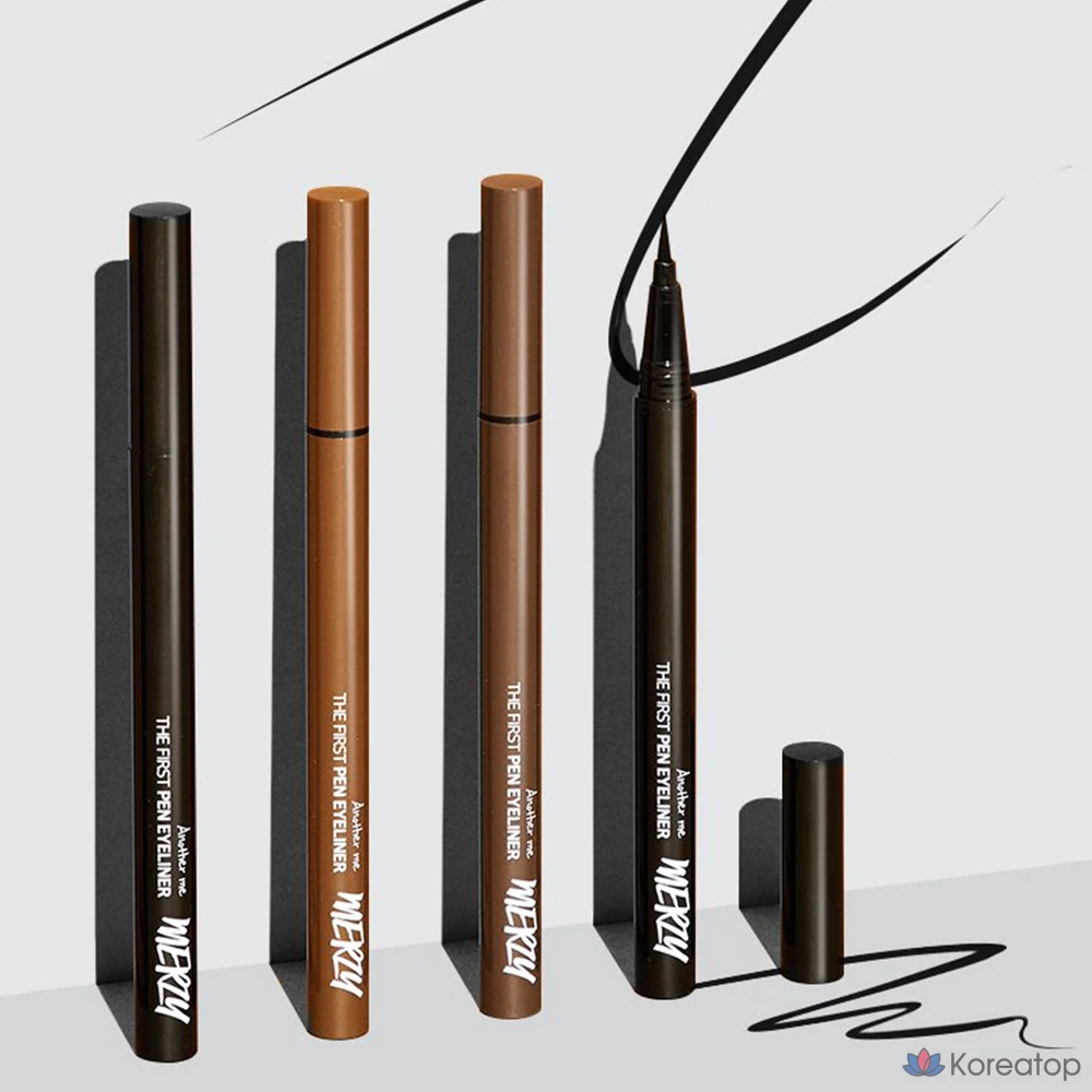 Подводка для глаз MERZY The First Pen Eyeliner, оттенок Coffee Burn, 0.5 г, 1 шт., фото 7