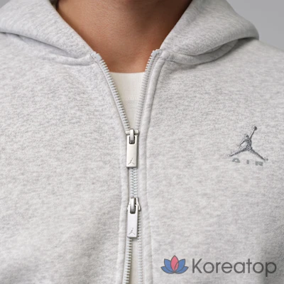 Свитшот на молнии мужской Jordan Brooklyn Oversized Fleece Full-Zip, фото 6