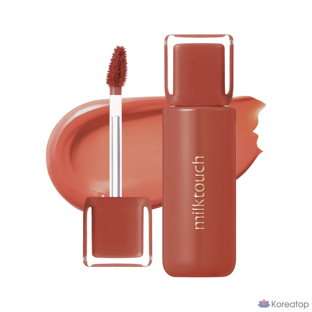 Тинт для губ Milk Touch Jelly Fit Glass Glow Tint, оттенок Caramel Nougat, 4 г, 1 шт.