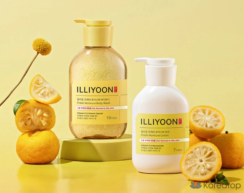 Гель для душа ILLIYOON Fresh Moisture Body Wash Citrus, 500 мл, 1 шт.