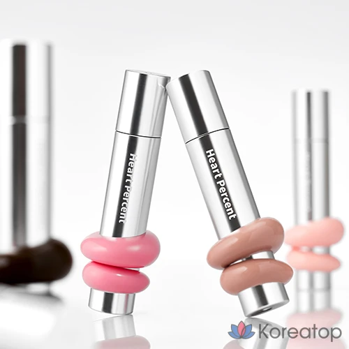 Тинт для губ Heart Percent Dot On Mood One Way Glowy Lip Tint, оттенок 13 Pink Fairy, 4 г, 1 шт., фото 5