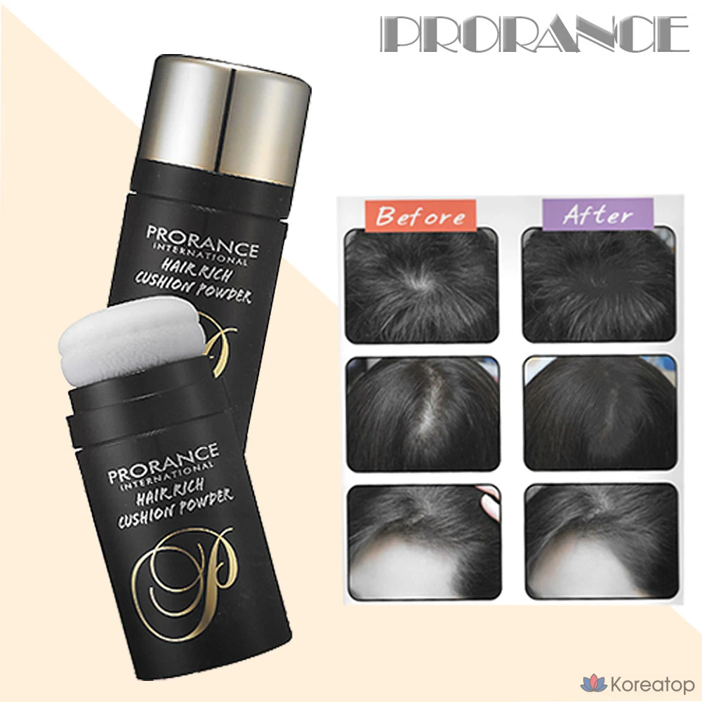 Пудра для объема волос Prorance Hair Rich Cushion Powder, оттенок 01 Natural Brown, 1 шт.