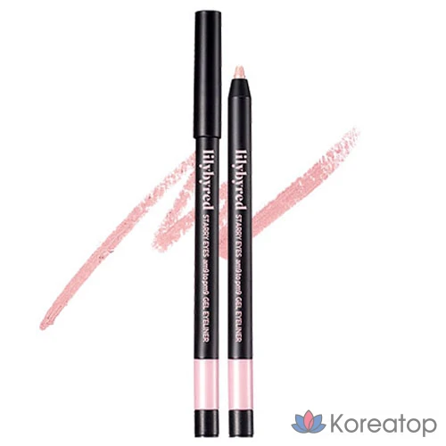 Гелевый лайнер для глаз Lilybyred Stareyes 9to9 Gel Liner, оттенок 17 Sheer Pink, 0.5 г, 1 шт.